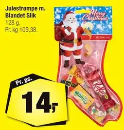 Calle Julestrømpe m. Blandet Slik tilbud
