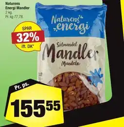 Calle Naturens Energi Mandler tilbud