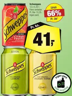 Calle Schweppes tilbud