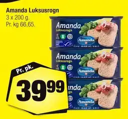 Calle Amanda Luksusrogn tilbud