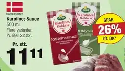 Calle Karolines Sauce tilbud