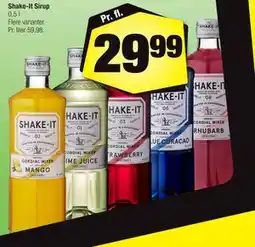 Calle Shake-It Sirup tilbud