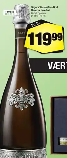 Calle Segura Viudas Cava Brut Reserva Heredad tilbud