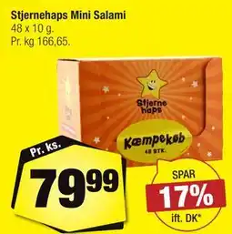 Calle Stjernehaps Mini Salami tilbud