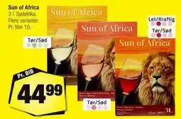 Calle Sun of Africa tilbud