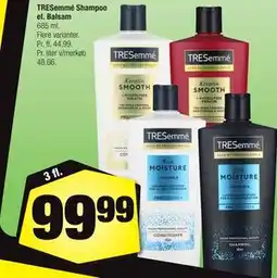 Calle TRESemmé Shampoo el. Balsam tilbud