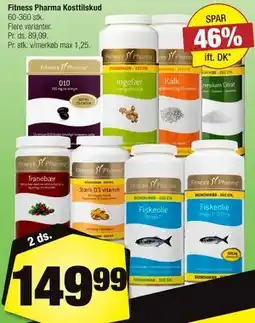 Calle Fitness Pharma Kosttilskud tilbud