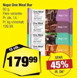 Calle Nupo One Meal Bar tilbud