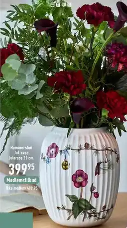 Imerco Hammershøi Jul vase tilbud