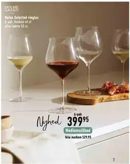 Imerco Notes Selected vinglas tilbud