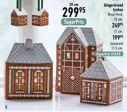 Imerco Gingerbread lyshus tilbud