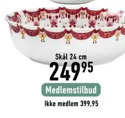 Imerco Skål 24 cm tilbud