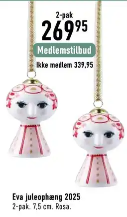 Imerco Eva juleophæng 2025 tilbud