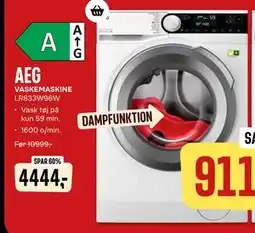 Skousen AEG VASKEMASKINE LR833W96W tilbud