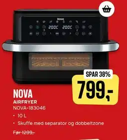 Skousen NOVA AIRFRYER NOVA-183046 tilbud