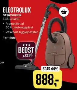Skousen ELECTROLUX STØVSUGER EB61C3WBF tilbud