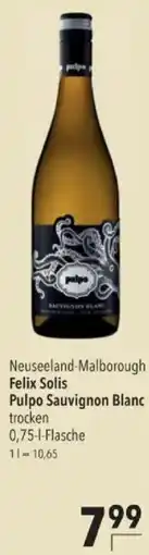 Citti Felix Solis Pulpo Sauvignon Blanc tilbud