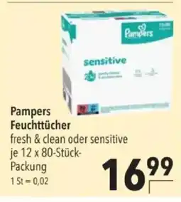 Citti Pampers Feuchttücher tilbud
