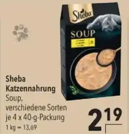 Citti Sheba Katzennahrung tilbud