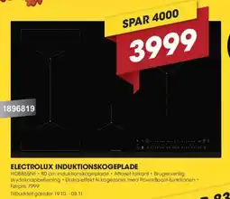 Punkt1 Electrolux induktionskogeplade tilbud