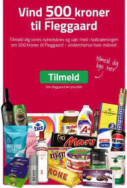 Fleggaard Vind 500 kroner til Fleggaard tilbud