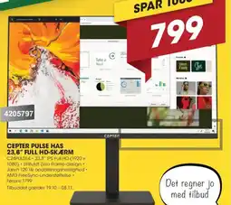 Punkt1 Cepter pulse has 23,8" full hd-skærm tilbud