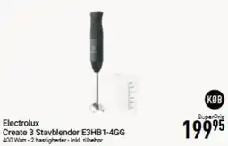 Imerco Electrolux Create 3 Stavblender E3HB1-4GG tilbud
