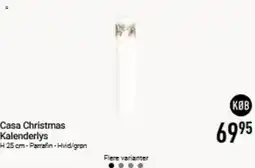 Imerco Casa Christmas Kalenderlys tilbud