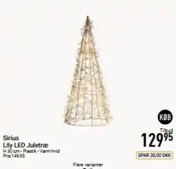 Imerco Sirius Lily LED Juletræ tilbud