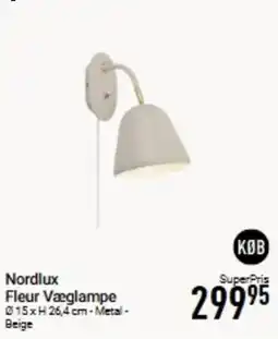 Imerco Nordlux Fleur Væglampe tilbud