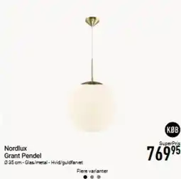 Imerco Nordlux Grant Pendel tilbud