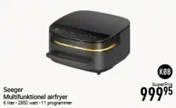 Imerco Seeger Multifunktionel airfryer tilbud