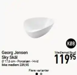 Imerco Georg Jensen Sky Skål tilbud