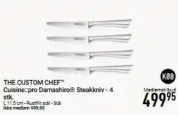 Imerco The Custom Chef Cuisine::pro Damashiro Steakkniv tilbud