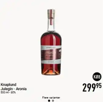 Knaplund Julegin - Aronia