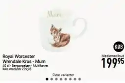 Imerco Royal Worcester Wrendale Krus - Mum tilbud