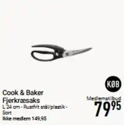 Imerco Cook & Baker Fjerkraesaks tilbud