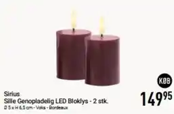 Imerco Sirius Sille Genopladelig LED Bloklys tilbud