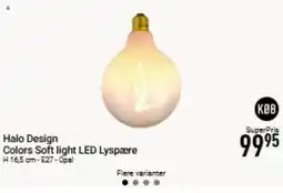 Imerco Halo Design Colors Soft light LED Lyspære tilbud