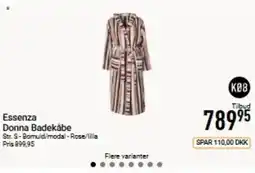 Imerco Essenza donna badekåbe tilbud