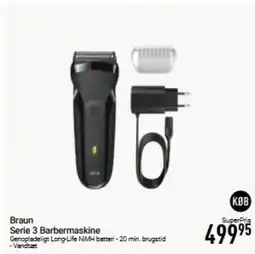 Imerco Braun Serie 3 Barbermaskine tilbud