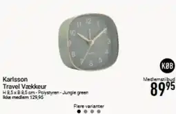Imerco Karlsson Travel Vækkeur tilbud