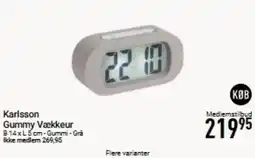 Imerco Karlsso Gummi Vækkeur tilbud