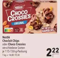 Citti Nestle Choclait Chips oder Choco Crossies tilbud