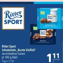 Citti Ritter Sport Schokolade „Bunte Vielfalt tilbud