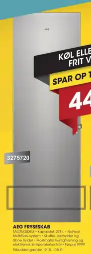 Punkt1 Aeg fryseskab tilbud