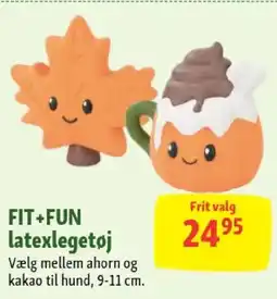 Maxi Zoo Fit+fun latexlegetøj tilbud