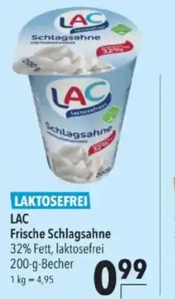 Citti Laktosefrei frische schlagsahne tilbud