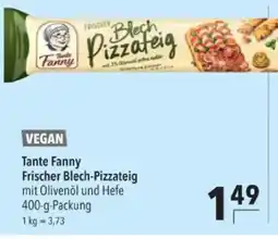 Citti VEGAN Tante Fanny Frischer Blech-Pizzateig tilbud