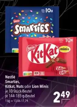 Citti Nestlé Smarties, Kitkat, Nuts oder Lion Minis tilbud